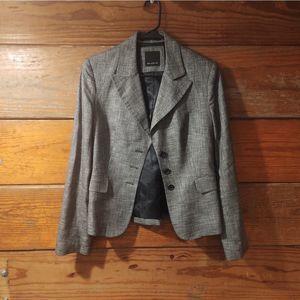 The Limited // Gray 3 Button Blazer